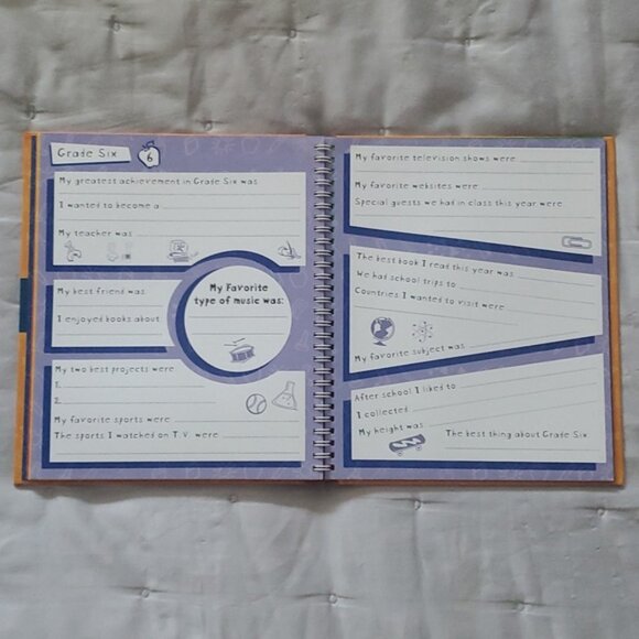 School Memory Album- Kindergarten to Grade 8 Memory Lane Album with extras - Picture 10 of 14